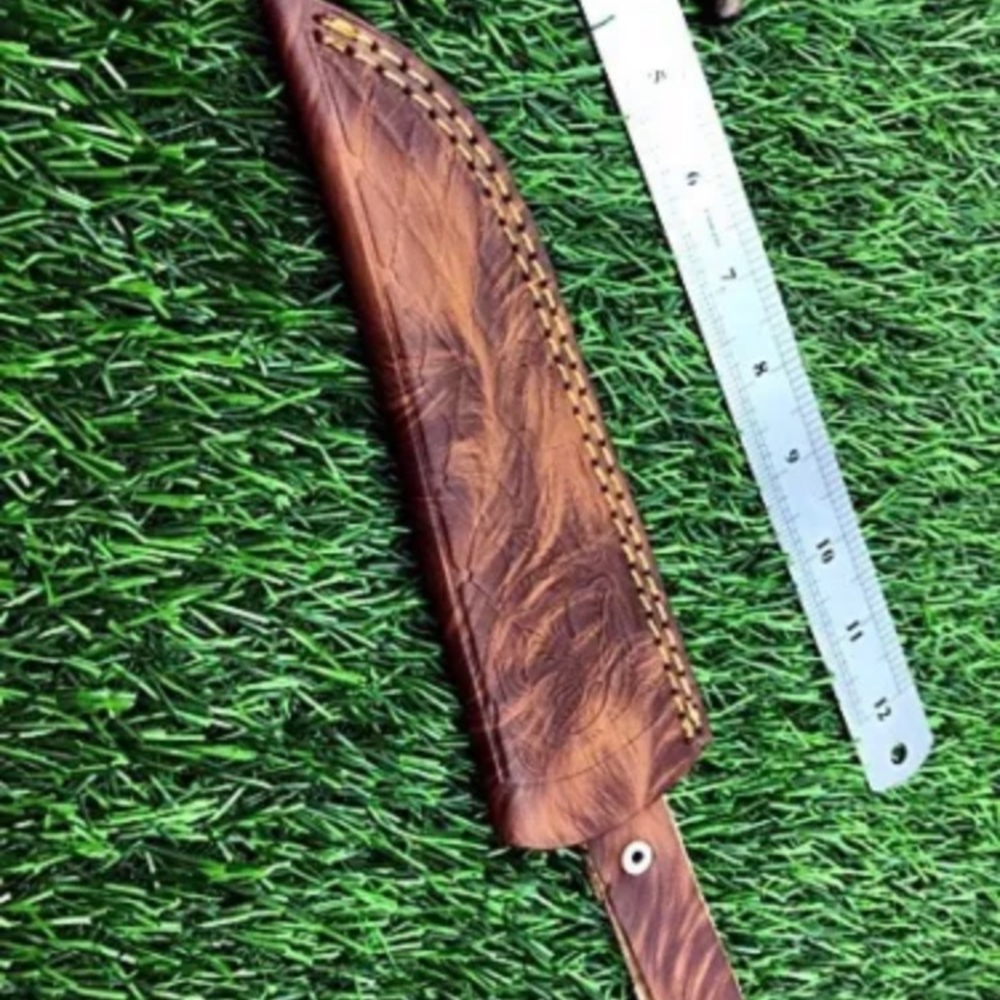 Carbon Steel Fixed Blade Knife - Picture 6 of 6